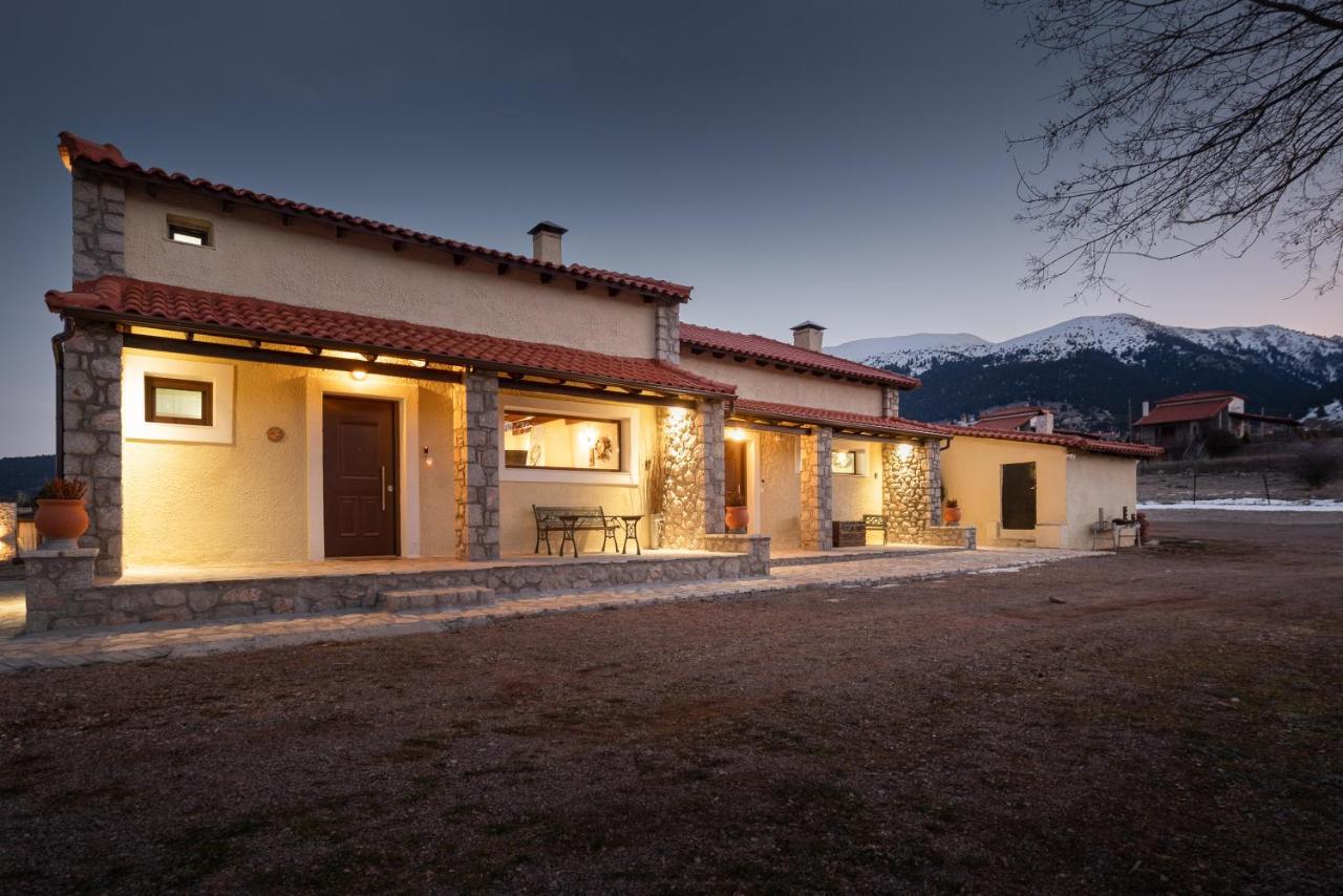 Chalet Renata 1 Livadi Arachovas Kalívia Екстериор снимка