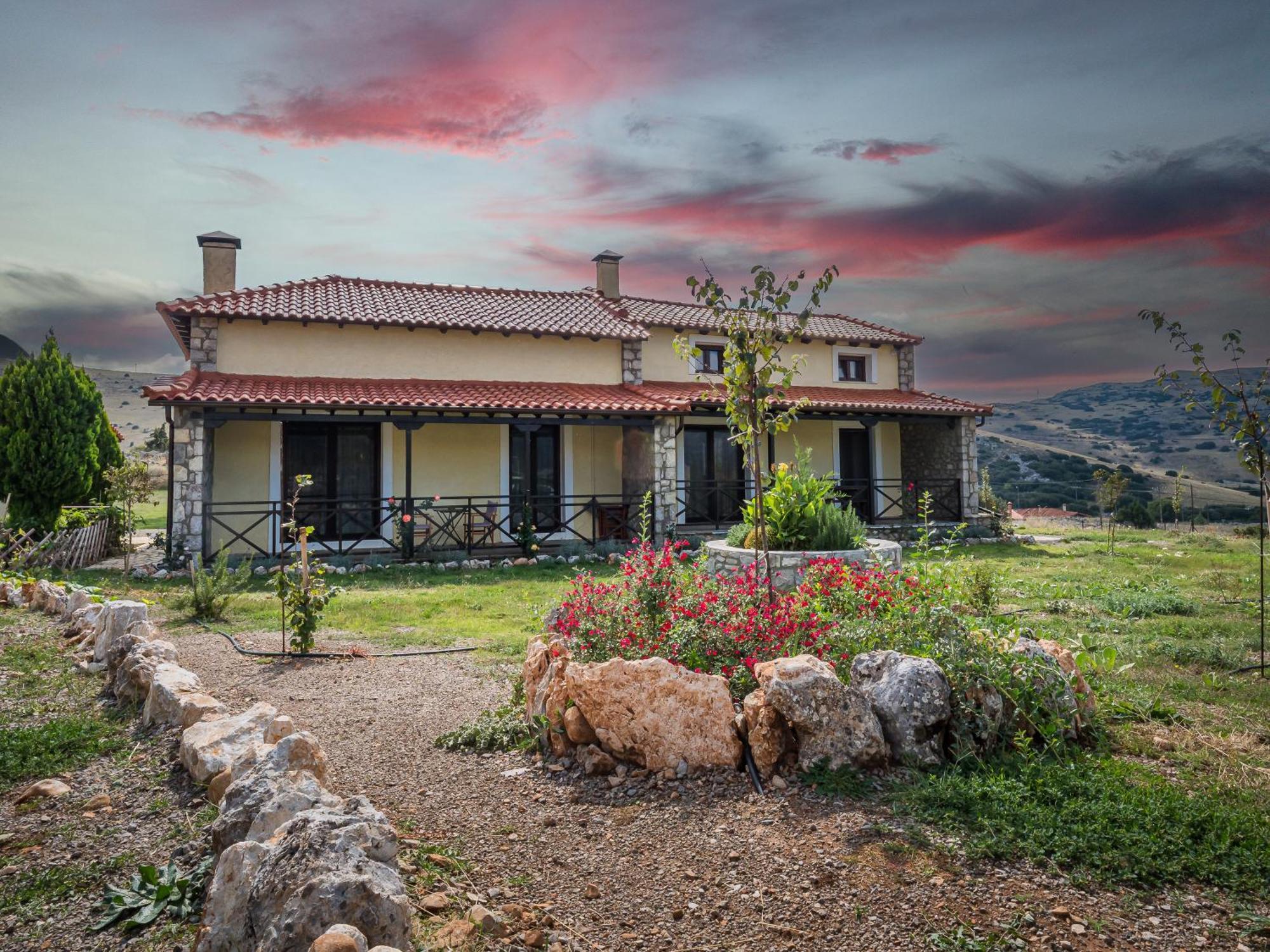 Chalet Renata 1 Livadi Arachovas Kalívia Екстериор снимка