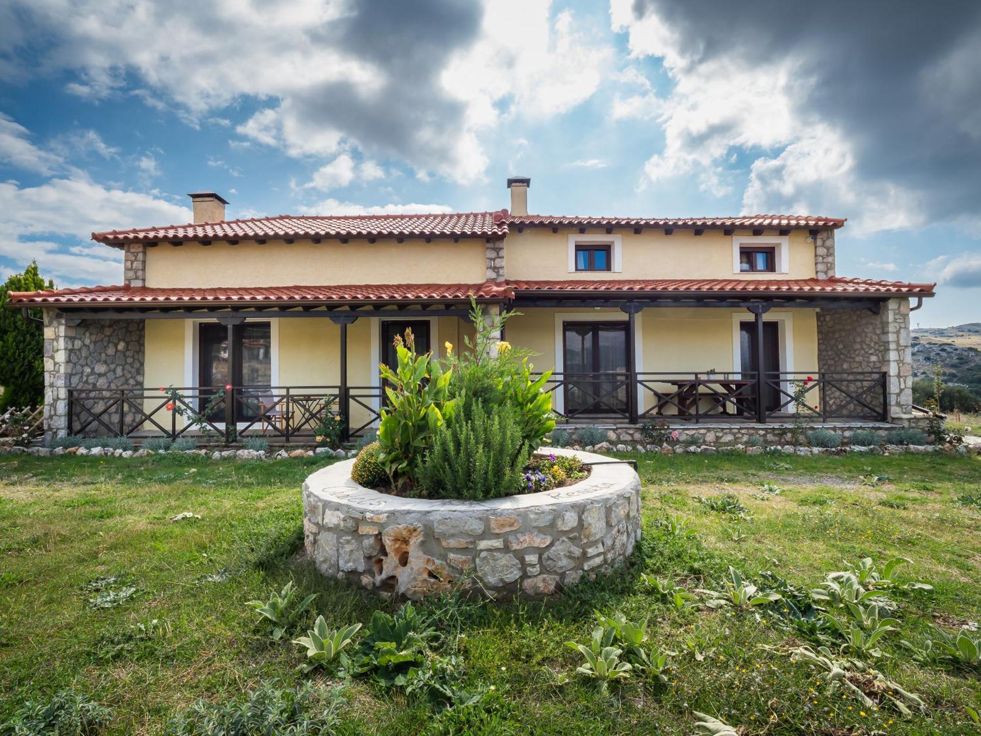Chalet Renata 1 Livadi Arachovas Kalívia Екстериор снимка
